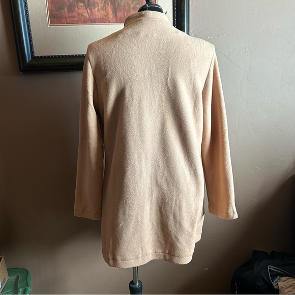 Cream Coat Wool Long Sleeve NWT Size XL - Picture 5 of 6